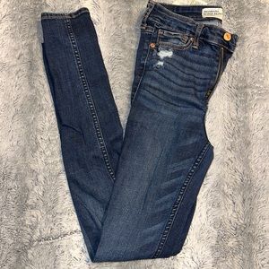 Abercrombie & Fitch High Rise Super Skinny jeans